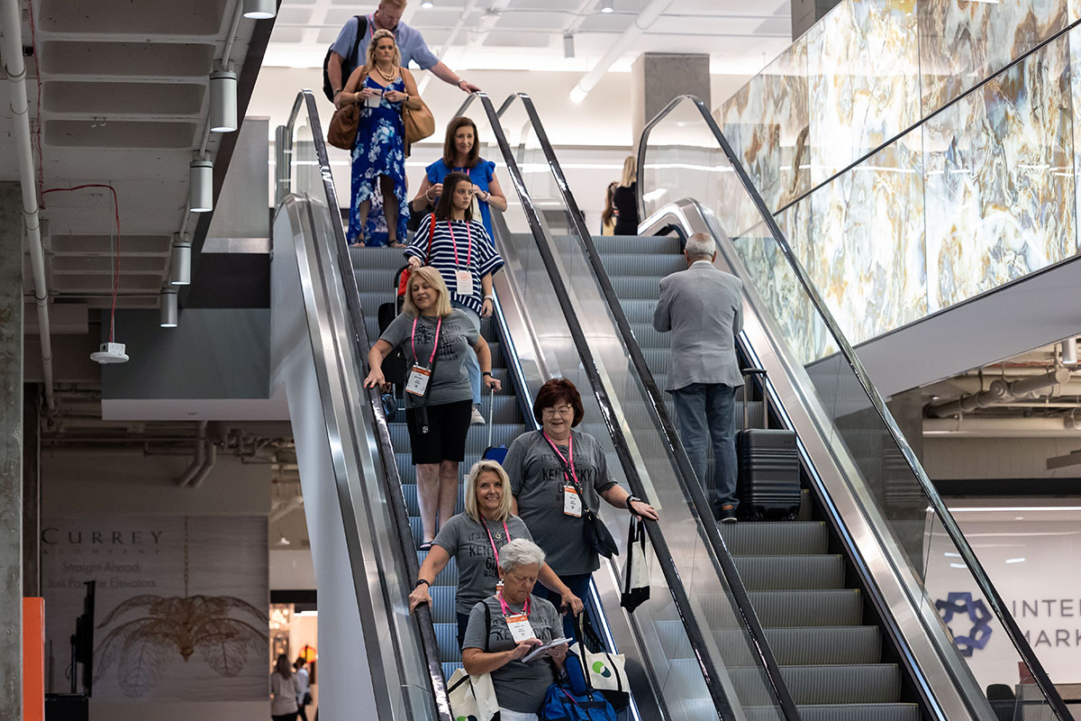 AmericasMart Building 1 New Arrival Escalator